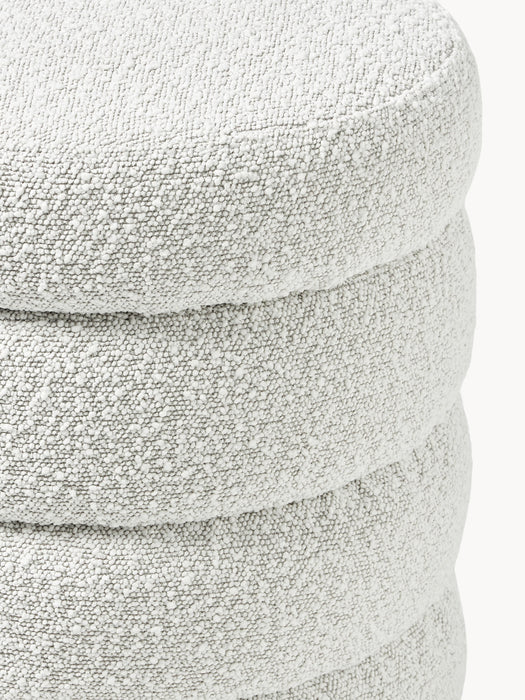 Boucl Pouffe Alto with Storage Space