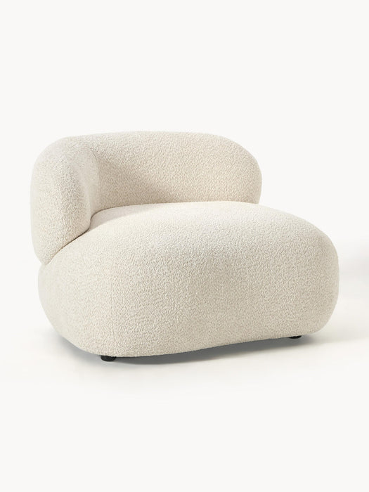 Alba Teddy BouclÃ© Lounge Chair