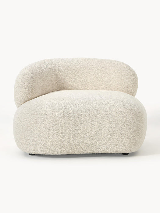Alba Teddy BouclÃ© Lounge Chair