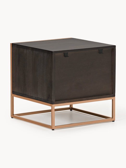 Mango Wood Bedside Table Harry