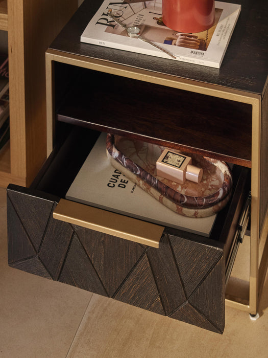 Mango Wood Bedside Table Harry