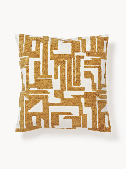Fran Cushion Cover with Chenille Embroidery