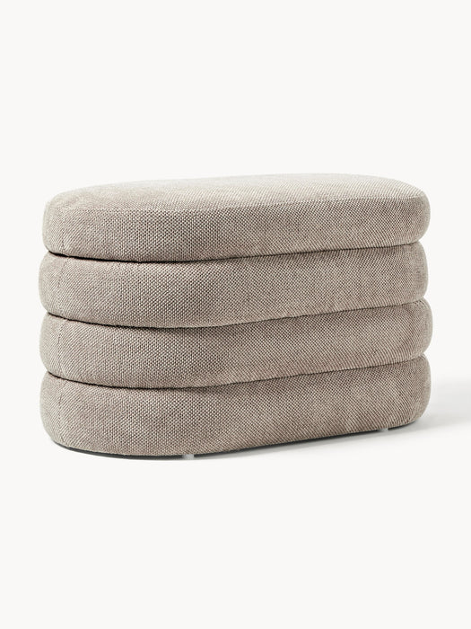 Small Upholstered Bench Alto with Storage Space