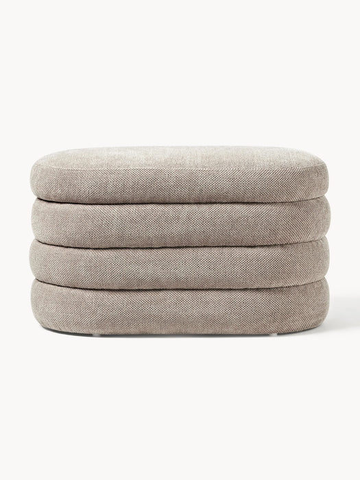Small Upholstered Bench Alto with Storage Space