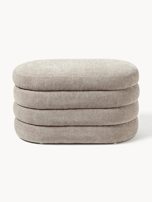 Small Upholstered Bench Alto with Storage Space