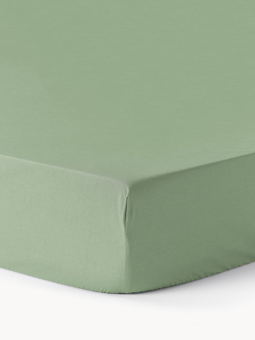 Topper Fitted Sheet Elsie Cotton Percale