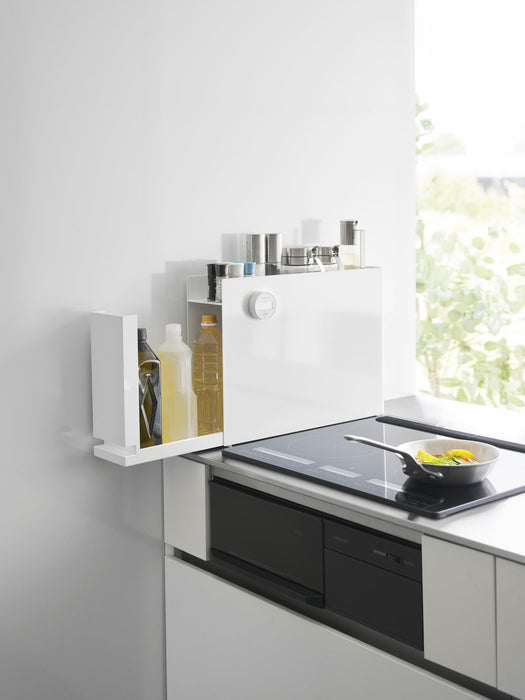 Extendable Kitchen Storage Shelf Tower