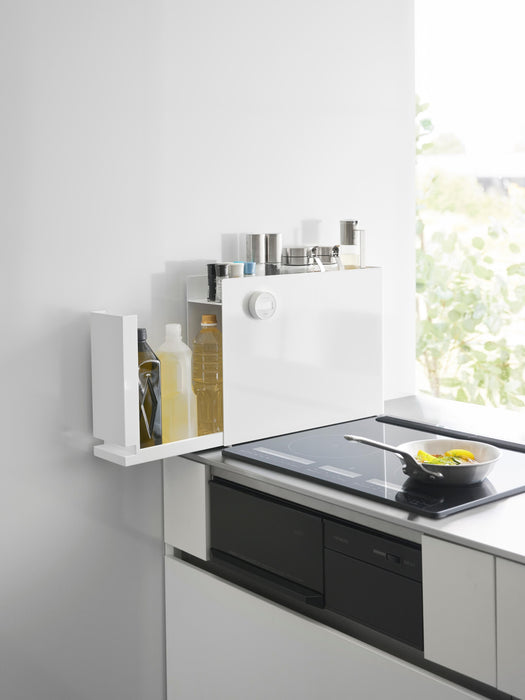 Extendable Kitchen Storage Shelf Tower