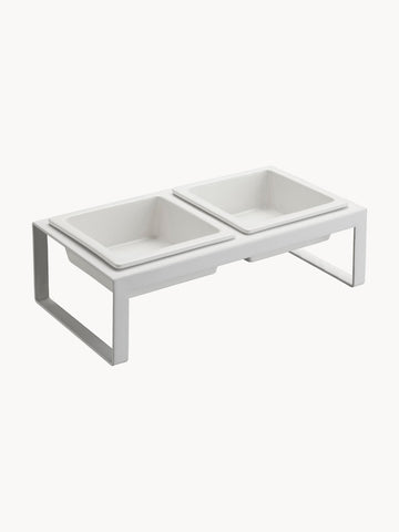 Pet Bowls Tower with Stand
