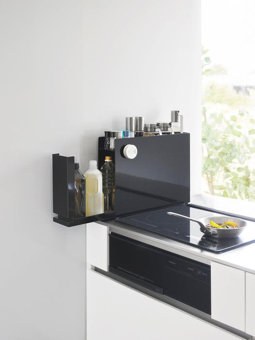 Extendable Kitchen Storage Shelf Tower