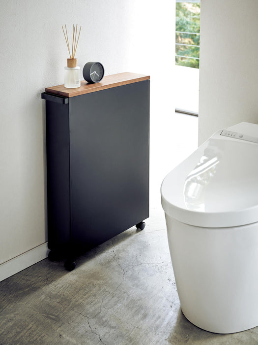 Bathroom Shelving Unit Tower with Wheels