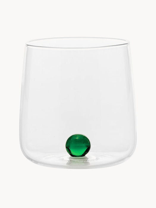 Bilia Handcrafted Borosilicate Tumblers, Set of 6