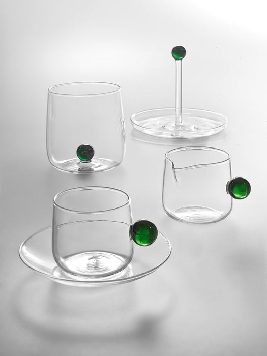 Bilia Handcrafted Borosilicate Tumblers, Set of 6