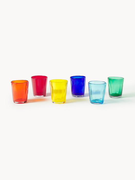 Handcrafted Tumblers Bei Set of 6