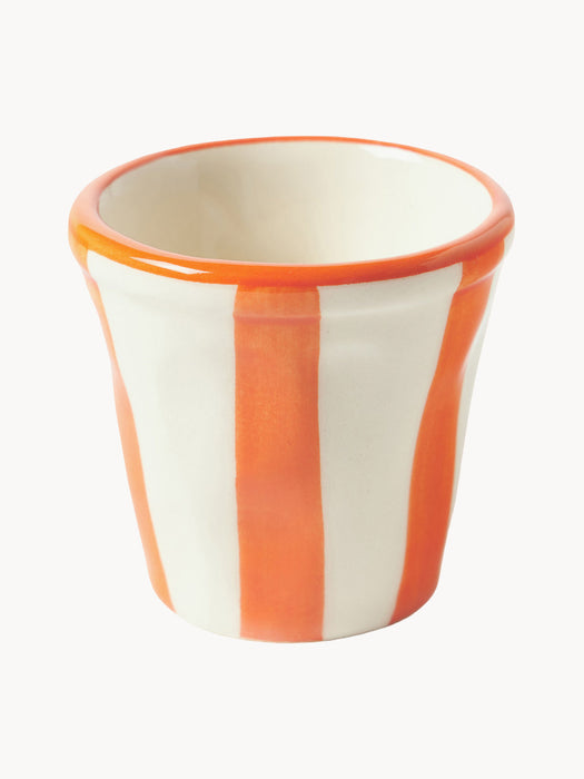 Righe Handcrafted Espresso Cups, Set of 6