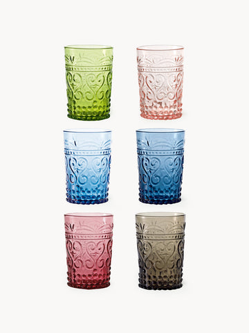 Provenzale Handcrafted Tumblers, Set of 6