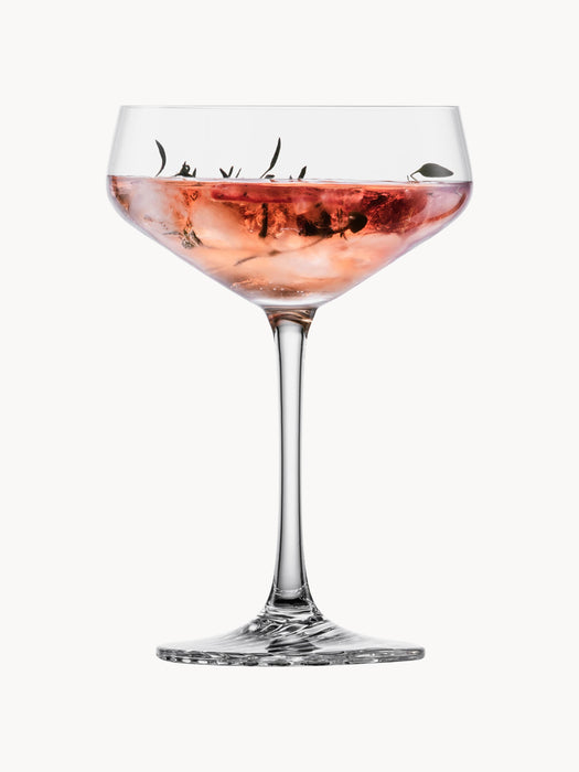 Crystal Champagne Coupes Echo Set of 4