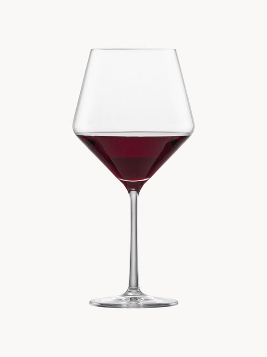 Crystal Red Wine Glasses Pure Set of 2