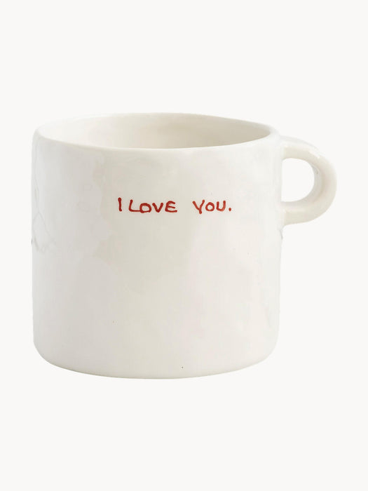 Hand-Painted Mug I Love You