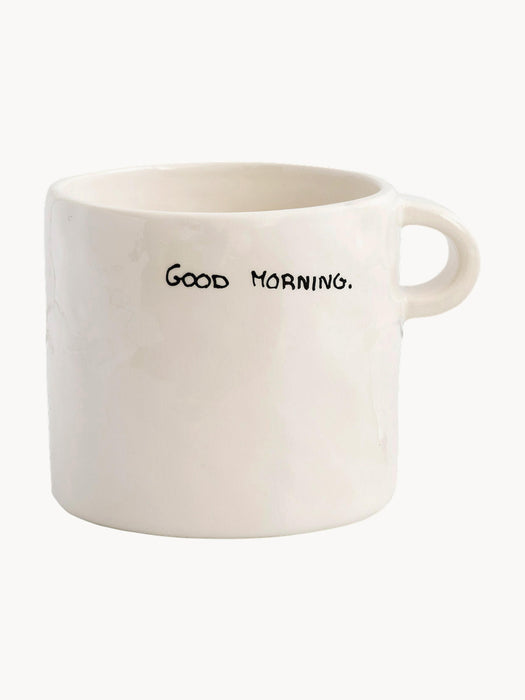 Hand-Painted Mug Good Morning