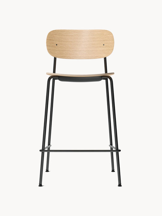 Metal and Wood Counter Chair Co