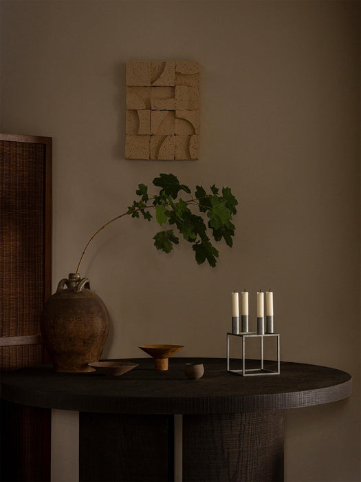 Metal Candle Holder Kubus