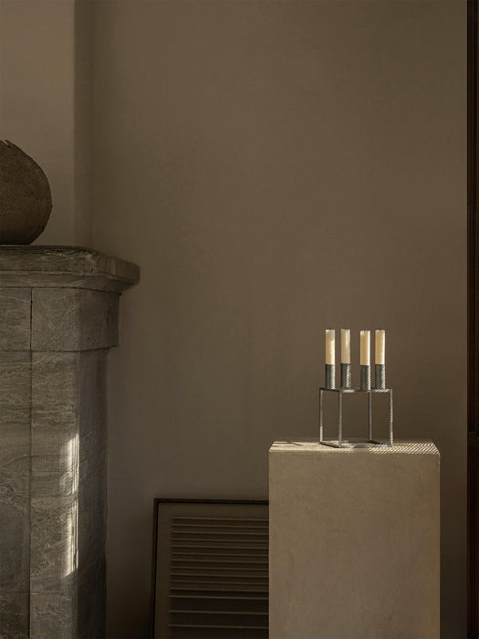 Metal Candle Holder Kubus