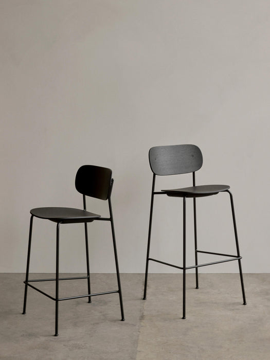Metal and Wood Counter Chair Co