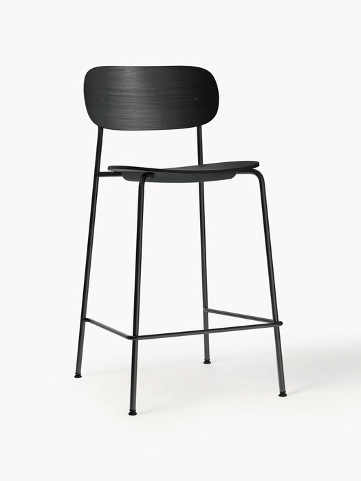 Metal and Wood Counter Chair Co