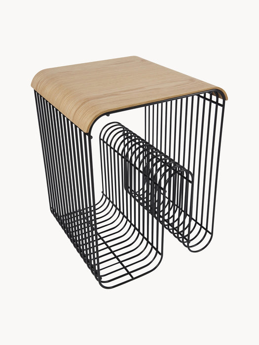 Oak Wood Seat Plate Curva for Stool