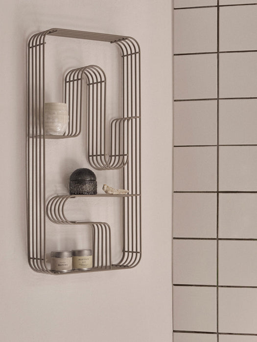 Curva Metal Wall Shelf