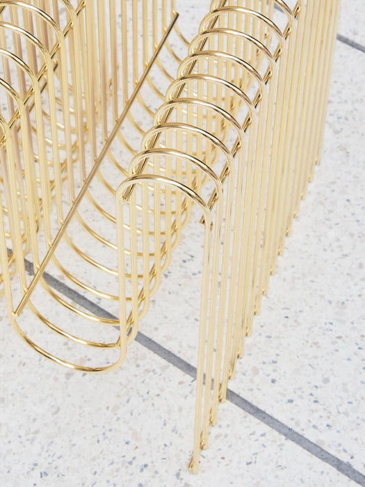 Metal Magazine Rack Curva