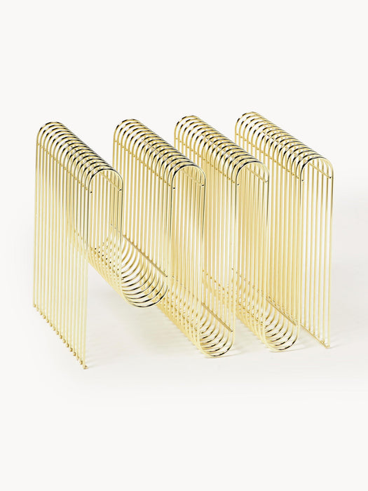 Curva Metal Magazine Rack