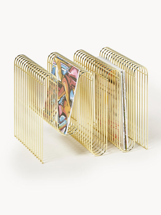 Metal Magazine Rack Curva