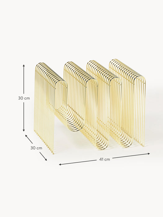 Metal Magazine Rack Curva
