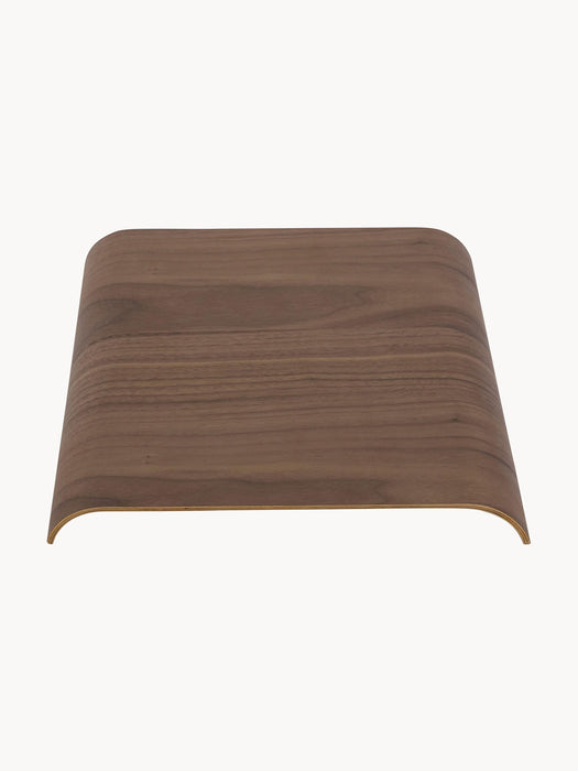 Walnut Wood Seat Plate Curva for Stool