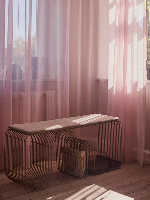 Curva Metal Bench