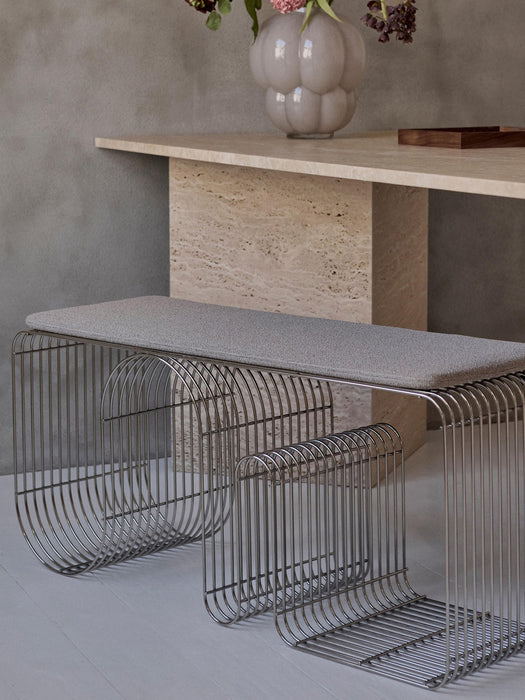 Curva Metal Bench