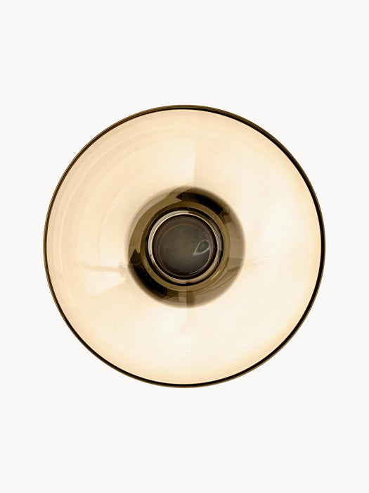 Torus Mouth-Blown Glass Vase, H 33 cm