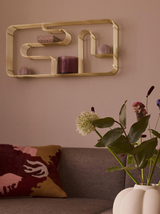 Curva Metal Wall Shelf