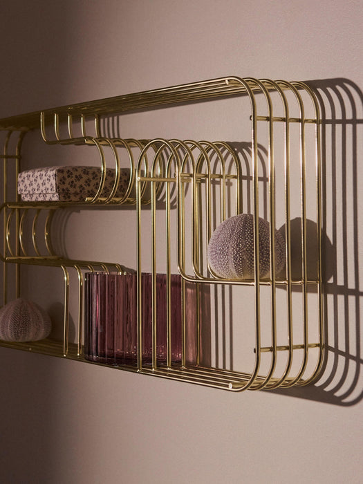 Curva Metal Wall Shelf