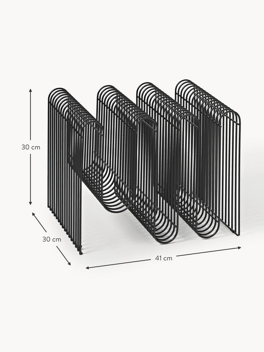 Metal Magazine Rack Curva
