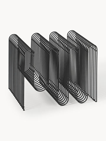 Curva Metal Magazine Rack