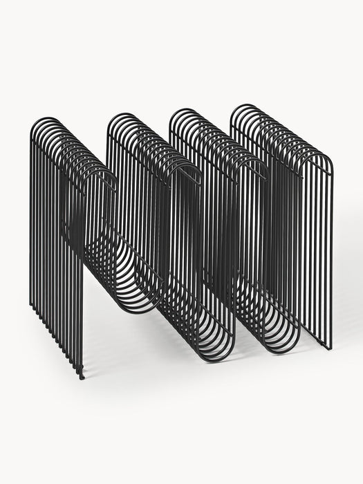 Curva Metal Magazine Rack