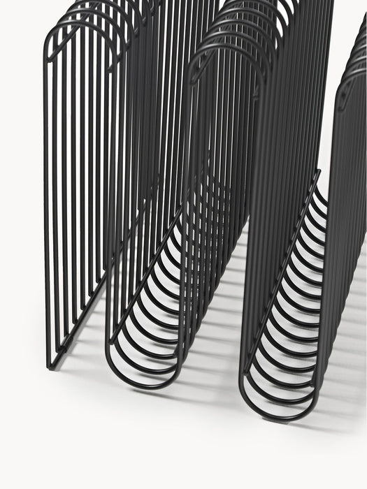 Curva Metal Magazine Rack