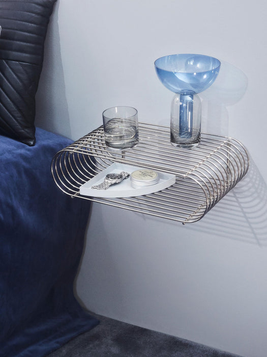 Curva Metal Wall-Mounted Shelf, W 40 cm