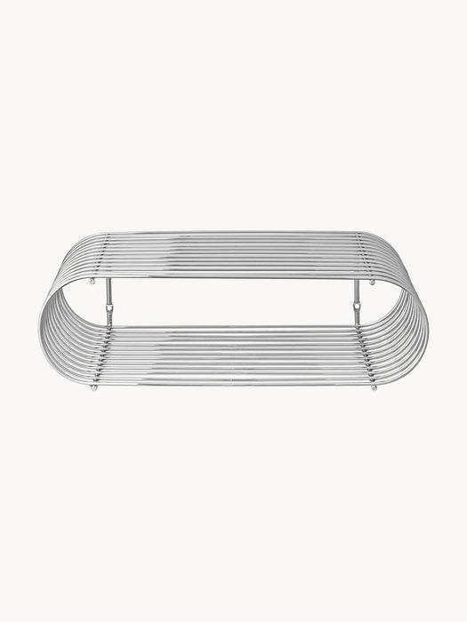 Curva Metal Wall-Mounted Shelf, W 40 cm