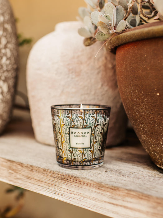 Mouth-Blown Scented Candle My First Baobab Brussels Cedarwood Sandalwood & Honey