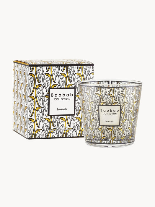 Mouth-Blown Scented Candle My First Baobab Brussels Cedarwood Sandalwood & Honey