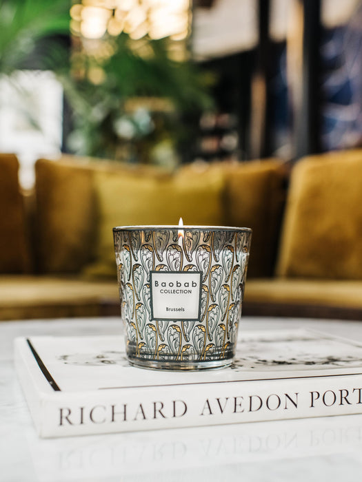 Mouth-Blown Scented Candle My First Baobab Brussels Cedarwood Sandalwood & Honey